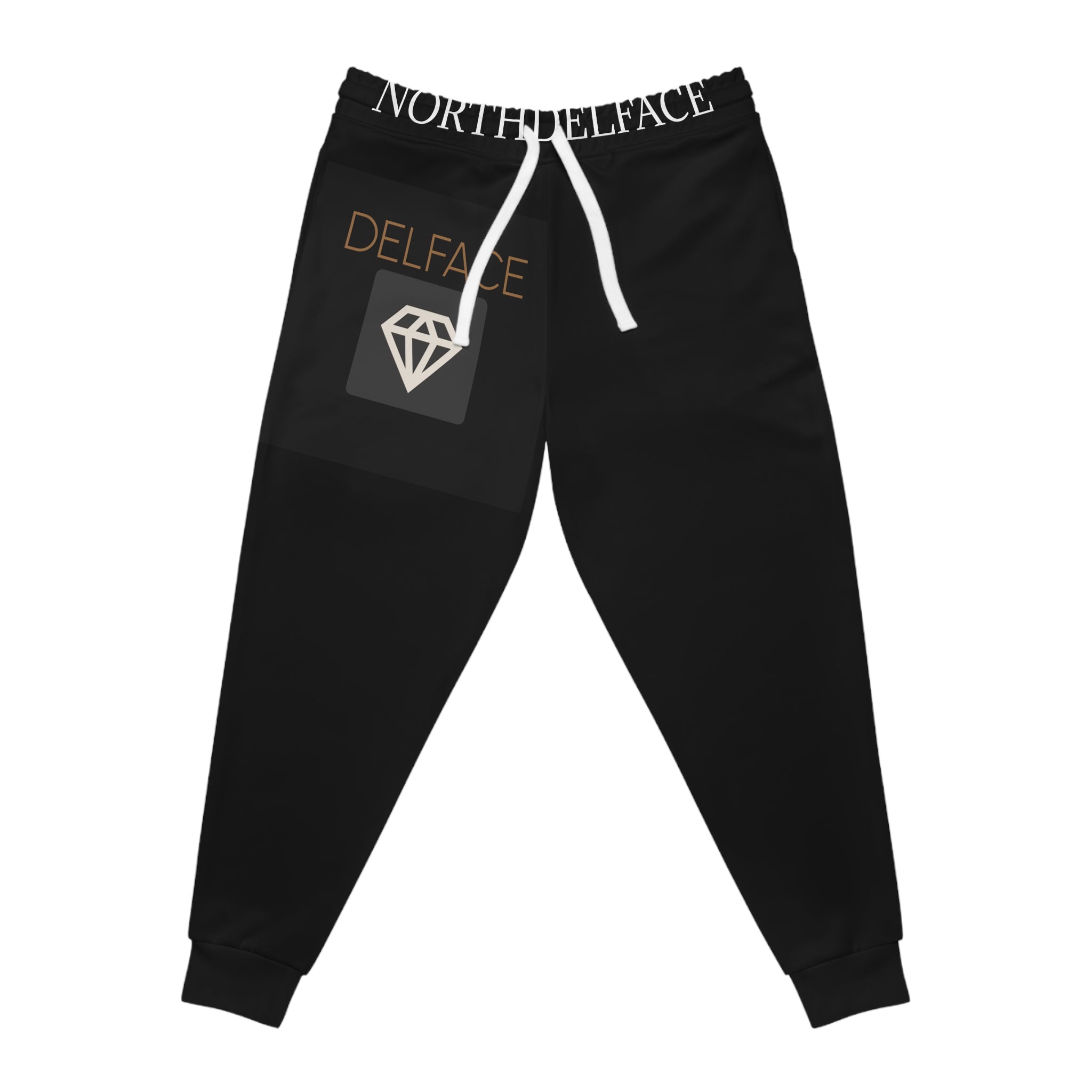 Stylish Athletic DELFACE Joggers, Fitness Pants, Casual Wear, Sports Apparel, Gift for Athletes, Everyday Joggers