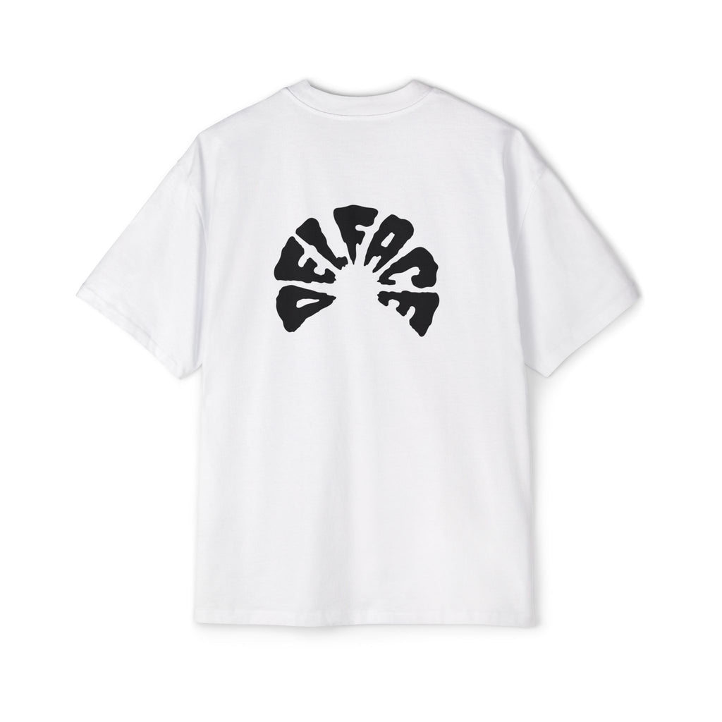 Men's Heavy DELFACE Oversized Tee with 'Halloqueen' Design, Halloween Shirt, Graphic Tee, Plus Size Casual Top, Unisex Tee, Fun Spirit Wear