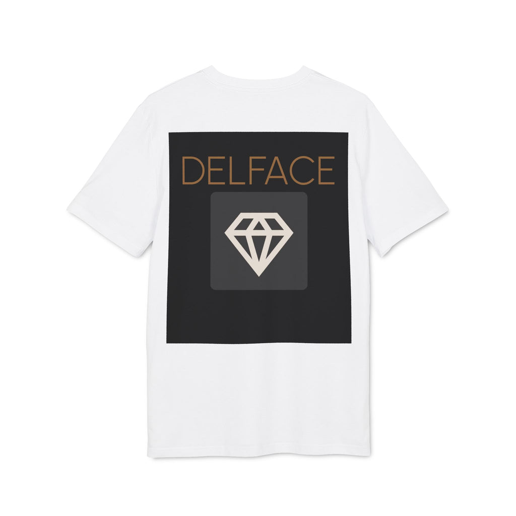 DELFACE T-shirt, Coffee Lover's Tee, Casual Wear, Gift for Creatives, Hustle and Relax Vibes, Stylish Graphic Tee