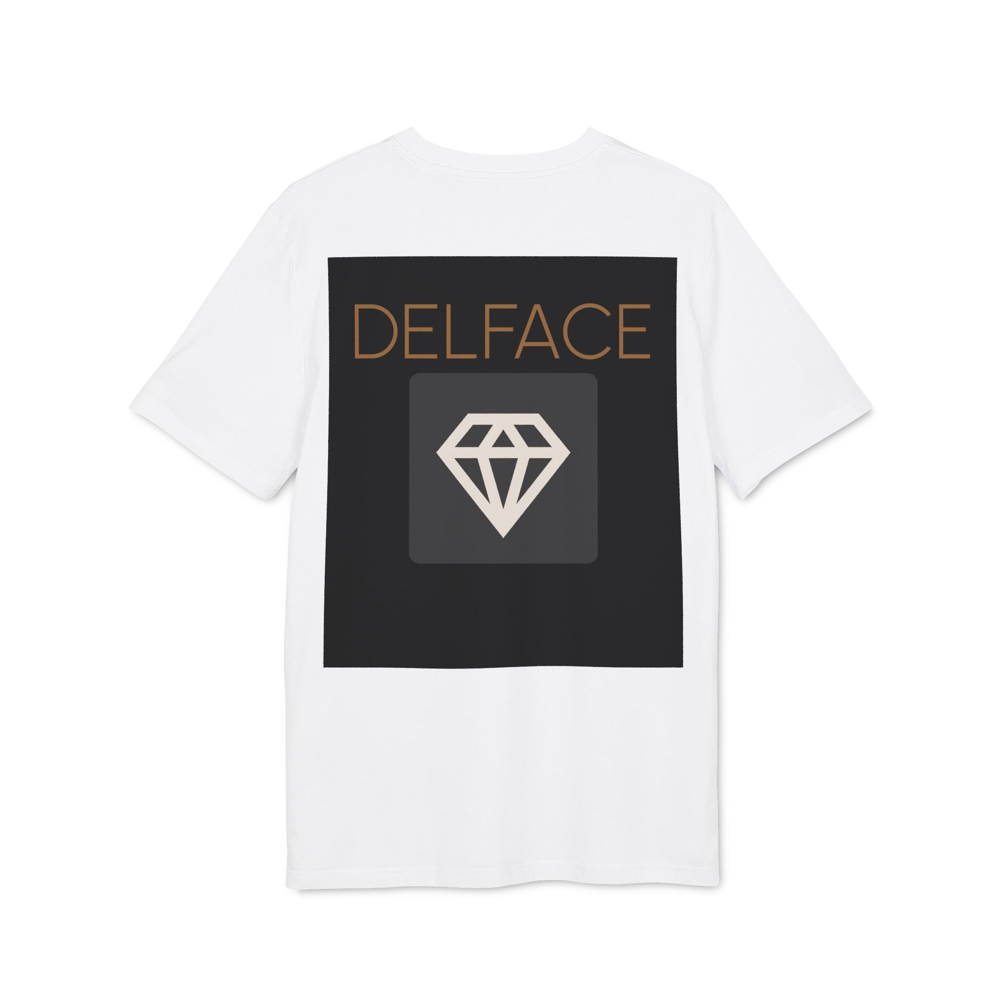 DELFACE T-shirt, Coffee Lover's Tee, Casual Wear, Gift for Creatives, Hustle and Relax Vibes, Stylish Graphic Tee