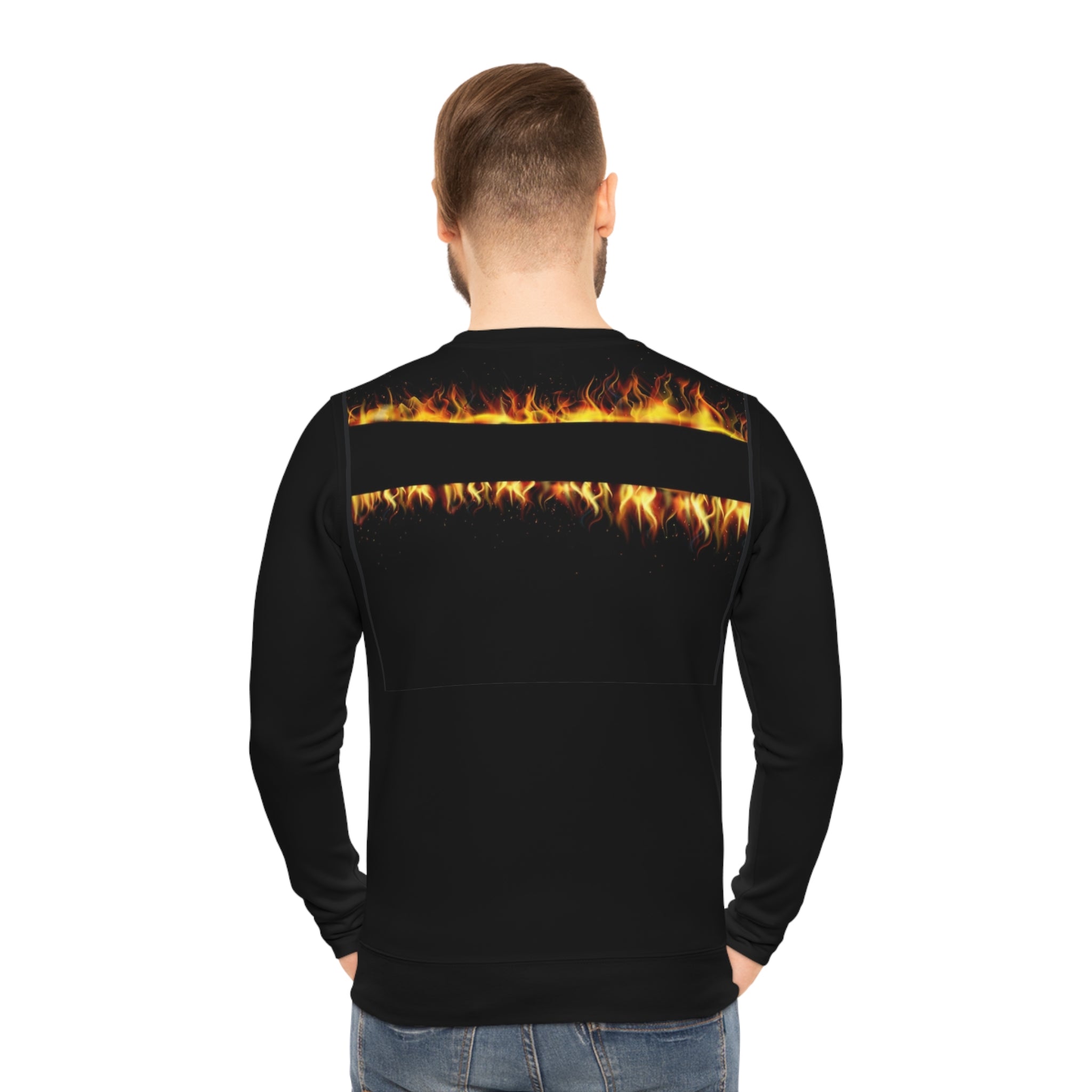 Stylish Lightweight DELFACE Sweatshirt for Trendsetters, Cozy Casual Wear, Perfect Gift for Friends, Unique AOP Design