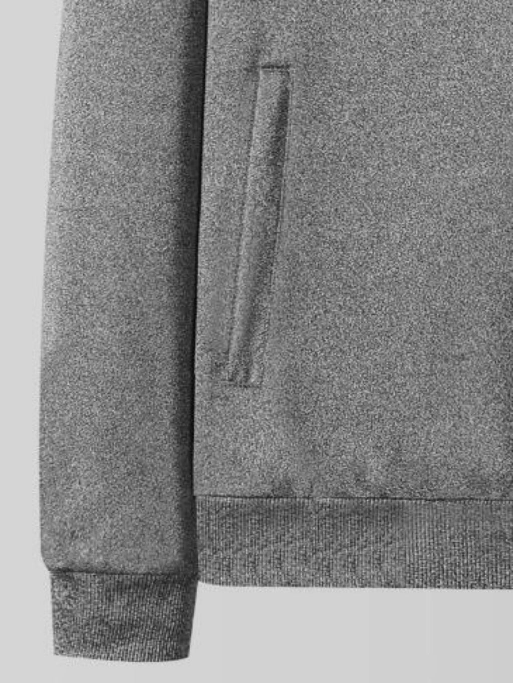 Men's casual sportswear set, spring and autumn stand-up collar open jacket, elastic waist pants, two-piece set, fashionable runn