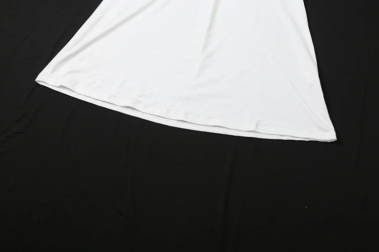 Weird Puss Waistless Elegant Dress Women Classic Full Sleeve Padded Bra Deep v-Neck Metal Buckle Hipster Simple Skinny Vestidos